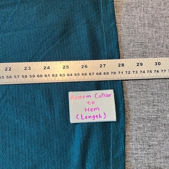 Icebreaker Merino 200 Base Layer long Sleeve Shirt - Men's Size M - Green Blue - Picture 8 of 9